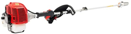 Sega a catena 43CC, motosega da 1250 W, sega a barra lunga retrattile, potassi, sega a manico lungo per la potatura e la cura di alberi in giardini domestici, parchi