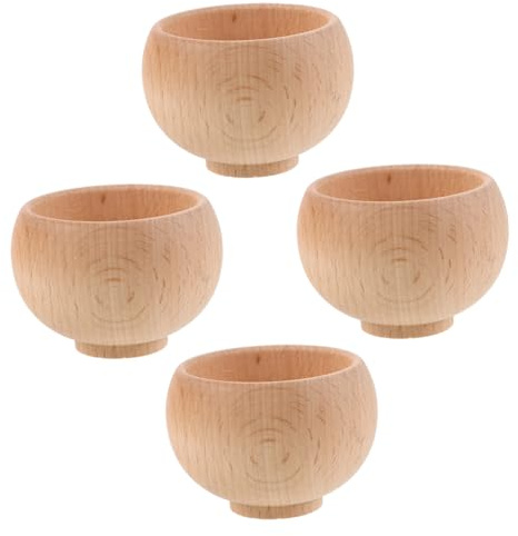Base de Alfiletero Japonesa de Madera 4 Piezas para Manualidades