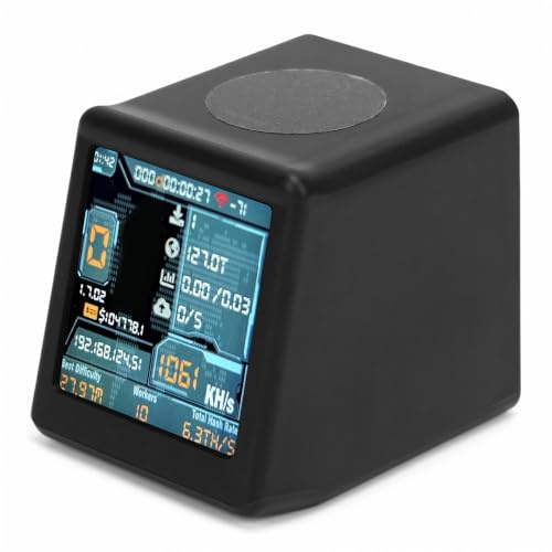 Sxhlseller Bitcoins So lo Lottery Miner, 1060KH/S Hashrate, USB-BTC-Miner-Maschine mit 1,54-Zoll-Farbdisplay für Bitcoin Dogecoins