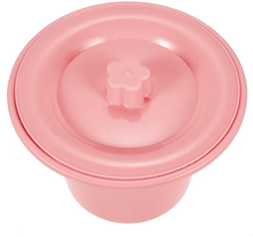 DECORNIJIA Covered Plastic Chamber Pot Portable Urinal with Lid Thickened Design for Disabled Adults and Children Home Use Nighttime Bedside Spittoon Practical Pee Pot for Elderly