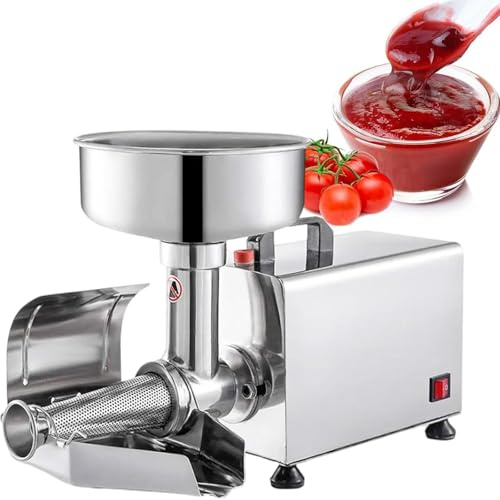 Presse-sauce électrique, extracteur de jus, machine à presser les aliments de manière commerciale, presse-sauce en acier inoxydable