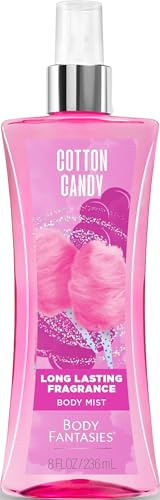 Body Fantasies Signature Fragrance Body Spray, Cotton Candy, 8 Fluid Ounce