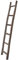 BISCOTTINI Scaletta porta asciugamani bagno 180x8x44 - Scala Decorativa in Legno - Scala portasciugamani in Bambu - Scaletta legno appendi asciugamani - Scaletta portasciugamani da parete in Metallo
