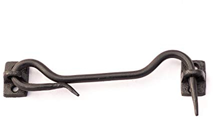 antikas – Tempesta per fienile Fall gancio Stall porta finestra titolare Wind gancio Persiane