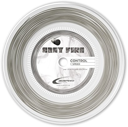 ISOSPEED Tennissaite Grey Fire 1, 25mm 200m, grau, 200m, 201811