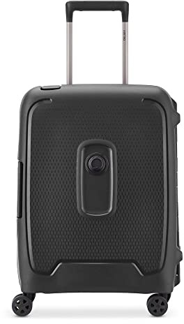 DELSEY Paris - MONCEY MR - Kabinenkoffer Slim - 55cm x 40cm x 20cm - S Slim - Schwarz