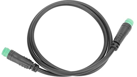 Ebike Kabel Adapter, 5-Polig Wasserdicht für Bafang Männlich-Männlich | Verlängerungskabel aus Kunststoff-Gummi, Flexibel Stoßfest Austausch Defekter Verbindungen für Werkstatt E-Bike Reparatur