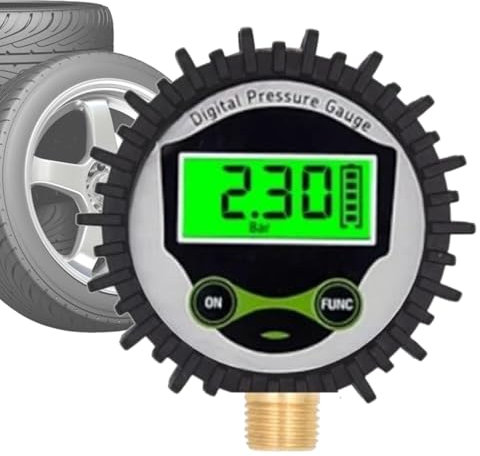 Manometro digitale per pneumatici, manometri per pressione pneumatici | Manometro digitale accurato per pneumatici per auto | Misuratore di pressione dei pneumatici Manometro della pressione dei pneum