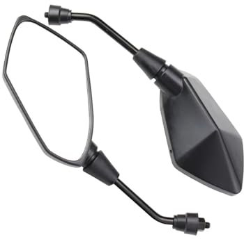 Motorrad-Spiegel Motorrad Rückspiegel 8mm 10mm Gewinde M10 M8 Für K&awasaki 650 Motorrad Rückansicht