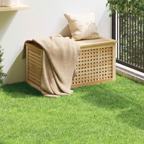 Ziaphsol Prato sintetico verde, 1 x 8 m, 50 mm, fibre di polipropilene e PE, retro permeabile, tagliabile, per balcone, terrazzo, giardino, facile da pulire, per esterni
