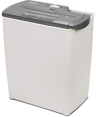 Aurora AS810SD 8-Sheet Strip-Cut Paper, CD and Credit Card Shredder Basket by Aurora