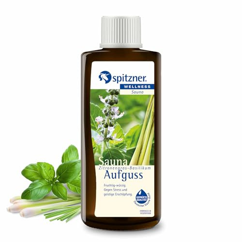 Spitzner Saunaaufguss - Zitronengras-Basilikum 190ml