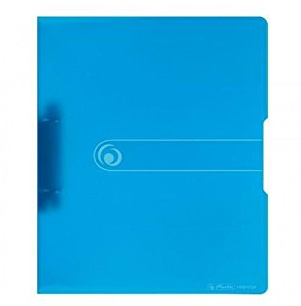 Ringbuch A4 PP 2-Ring 3,8cm (5er Packung, blau transluzent)