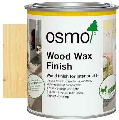 Osmo Wood Wax Finish (750ml, 3101 Clear)