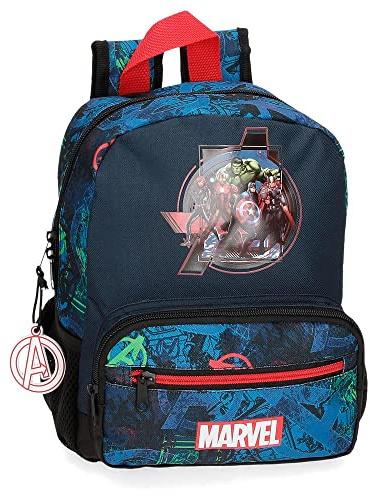 MARVEL Avengers Los Avengers on The Warpath Sac à Dos préscolaire Bleu 23 x 28 x 10 cm Polyester 6,44 l
