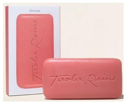 Seife +++ Tiroler Reine Almrose +++ mit dem Duft der Alpen +++ mit Sheabutter +++ 100 g Stück +++ EUR 89,00/kg