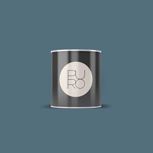 BRICOFLOR Wandfarbe petrol für Innen in 1, 2,5 und 5 l Eimern matte Dispersionsfarbe modern mir Deckkraftklasse 1