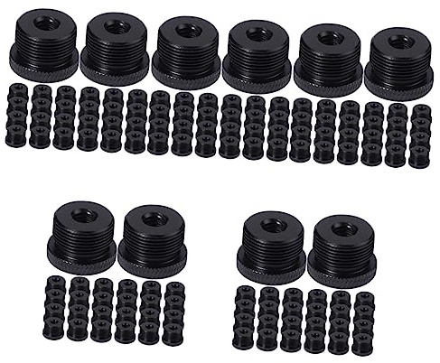Generic 5 Sätze Mikrofonständer-klemmschraubenadapter 3/8 Auf 5/8 Gewindeumwandlung Für Mikrofonstativ 30 Stück *