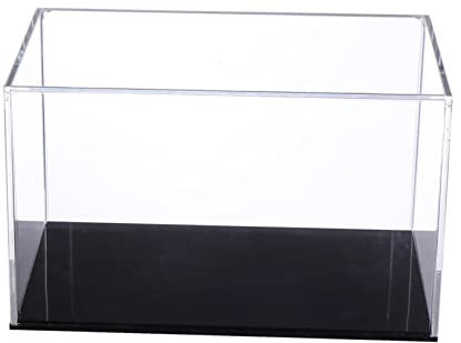 KOMBIUDA Transparente Acrylbox Vitrine Zum Präsentieren Von Sammlerstücken Modell-displaybox Aus Acrylglas Durchsichtige Geschenkbox Für Handgefertigte Modelle Und Spielzeug