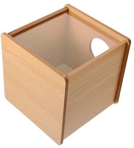Yardwe Boîte à Creuser pour Hamster Petite Salle De Bain Acrylique avec Bac à Sable pour Bain De Sable Accessoires Hygiène Et Loisirs pour Petits Rongeurs