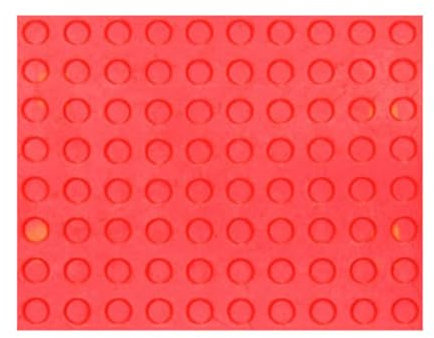 CXUNFHCL Stampi Decorativi per calcestruzzo Stampi per stampaggio calcestruzzo per Modelli di Punti ciechi di corridoi ciechi, tappetini Stampati Senza Cuciture in Poliuretano Tappetini Stampati (B)