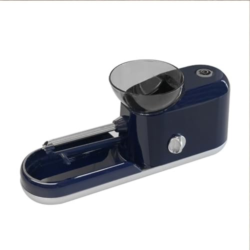 VDLLQYN, Máquina de llenado de Cigarrillos portátil, Adecuada for Pipas de tamaño 6,5/8,0 mm ，Enrollador eléctrico de Cigarrillos(Blue)