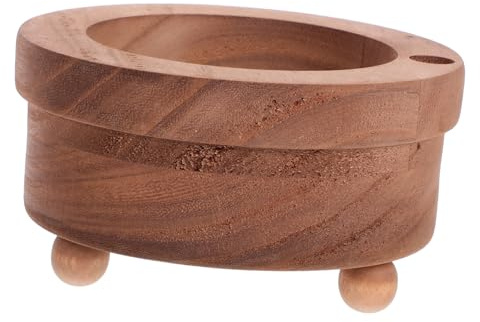 Portavasos de Madera para Fiestas y Escritorio, Marrón
