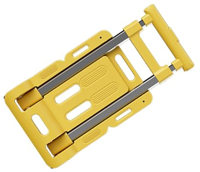 Weight Aluminum Folding Hand Truck Portable Cart Trolley Suitable for Easy Storage and Transport, Travel Shopping Folding Hand Truck Trolley