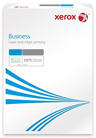 Xerox 003R91802 Business Kopier-, Drucker-, Universalpapier, DIN A4, 80 g/m², 500 Blatt, 2 fach gelocht, weiß