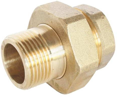 SOMATHERM FOR YOU //281-26 Überwurfmutter MF Messing Überwurfmutter Stecker Buchse 26/34, ohne