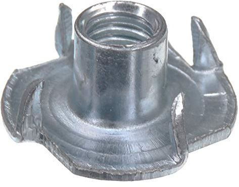 Tuerca de encaje SECCARO M6, 9 mm de longitud, acero galvanizado, 20 piezas