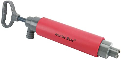 Amarine Made Kayak Bilge Pump Hand Pump Floating Hand Bilge Pump for Kayak Rescue (A)