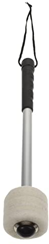 1stk Snaredrum-Sticks Trommelschlägel Aus Aluminiumlegierung Zubehör Für Musikinstrumente Instrumentenstab Aus Aluminiumlegierung Schlägel Für Große Trommeln Wollfilz Tragbar Wolle