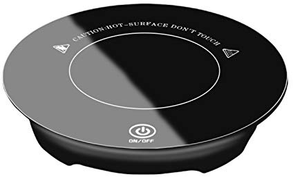 Chauffe-Tasse, Chauffe-Tasse à Café Intelligente pour Bureau, Chauffe Tasse USB Chauffante à Café, Arrêt Automatique, 15W Chauffe Boissons pour Café, Thé, Lait