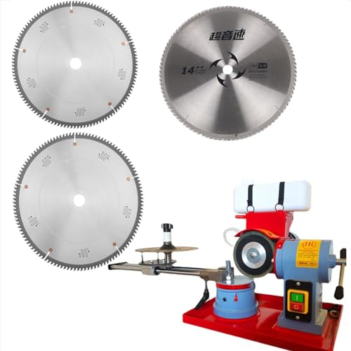 DPLXQPP 2850rpm Circular Saw Blade Sharpener 370w Rotary Angle Grinder Sharpener Carbide Saw Blade Electric Saw Blade,Rotary Angle Grinder Sharpener for Sharpening Saw Blades,550W-220V