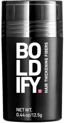 BOLDIFY Haarfasern für dünner werdendes Haar, für Damen & Herren, Hellblond 12.5g