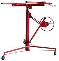 Drywall & Plaster Board Sheet Hoist - Max Capacity 68 kg /150 lbs | 27.9 cm/11 Heavy Duty Lifter | Suitable for Commercial & Home Use | Easy Assembly & Built-In Wheels