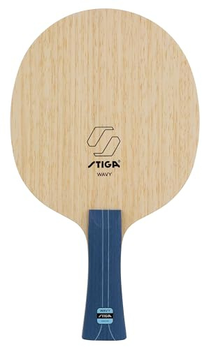 STIGA Wavy Ultra Fibre Professionell Bordtennisstomme, Master Grip – Supersnabb Stomme med Grym Precision, Ultrafiber för Minskade Vibrationer, Explosiva Attacker, För Offensiva Spelare