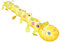 Caterpillar Sprinkler Toy, Aufblasbares Wasserspielzeug, Outdoor Backyard Game, Fun Spraying Action, Safe Skin-Friendly Design, Party Play, 55,12 x 17,72 cm