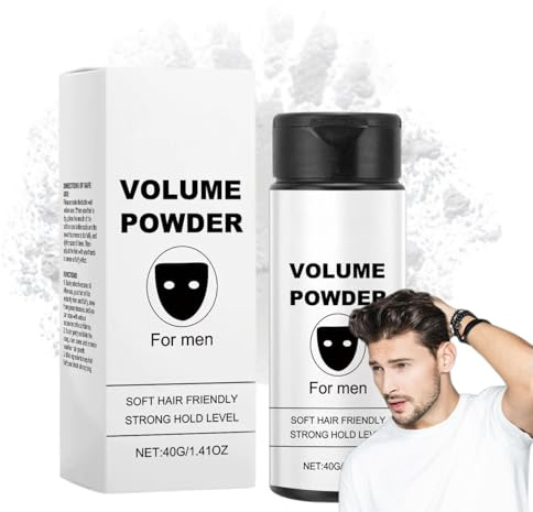 Texture Powder,Hair Texture Powder,Based Texture Powder,Volume Powder for Men,Hair Styling Powder with Natural Ingredients, Adds Texture & Volume Instantly, Strong Hold 40g