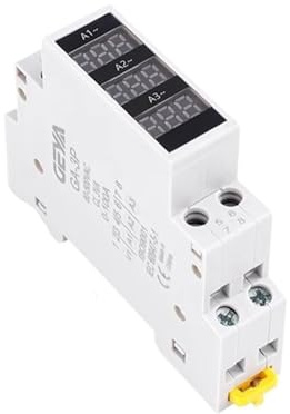 Misuratore di corrente elettrico digitale for ferrovia, monofase, amperometro trifase, display a LED 0~100A con trasformatore di corrente CT(3Phase Ammeter)