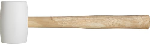 Pro White Rubber Mallet 24oz, Material Rubber, Colour White, 1 in Pack