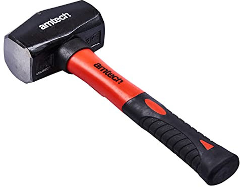 Amtech A0470 70oz (2kg) Club Hammer with fibreglass Shaft