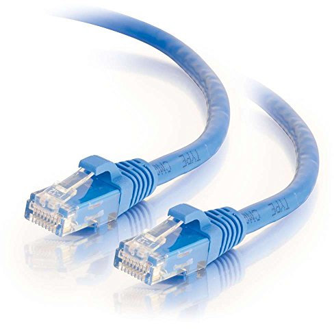 C2G 03977 Cat6 Cable - Snagless Unshielded Ethernet Network Patch Cable, Blue (9 Feet, 2.74 Meters)