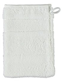 Cawö Noblesse Waschhandschuh - weiß - Größe 16x22 cm