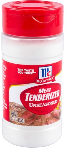 McCormick Meat Tenderizer Unseasoned 3.37 OZ (Pack of 24) by McCormick