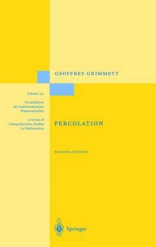 Percolation (Grundlehren der mathematischen Wissenschaften) by Geoffrey R. Grimmett (1999-05-06)