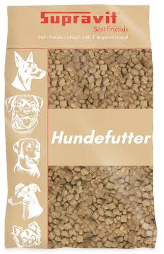 Supravit Hundefutter trocken I 15kg schmackhaftes Trockenfutter Hund | mit Lamm & Reis I Trockenfutter für Hunde mit hochwertigen Proteinen I gut verträglich