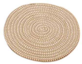 Rugs Estera Redonda Tejida a Mano, moqueta Redonda de Microfibra, Estera Suave Absorbente de Doble Cara