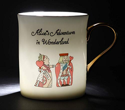 Regalo Creativo Della Tazza Di Caffè Della Tazza Della Porcellana Di Alice Nel Paese Delle Meraviglie